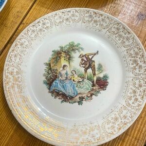 Vintage Triumph Limoges American China d'Or Plate